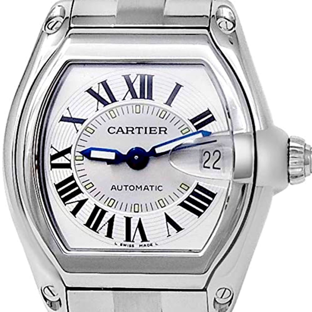 Cartier Roadster Stainless-Steel bezel